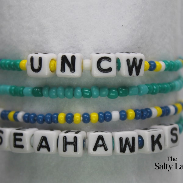 UNCW-Seahawk Bracelet Set