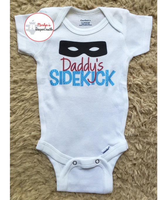 daddy's sidekick onesie
