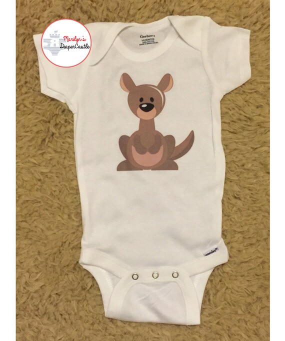 kangaroo onesie baby