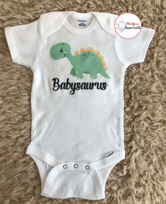 babysaurus onesie