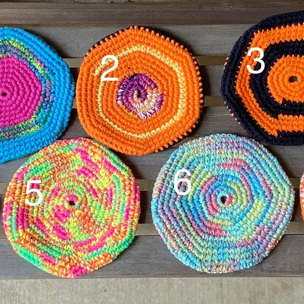 Crochet Flying Disc/Frisbee, Dog Toy, Eco-friendly