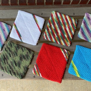 Crocheted Cotton Potholders, Double Thick Pot holders