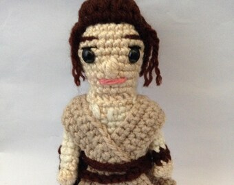 7" Star Wars Rey Inspired Amigurumi