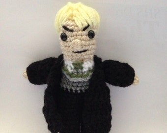 6" Draco Malfoy Harry Potter Inspired Amigurumi