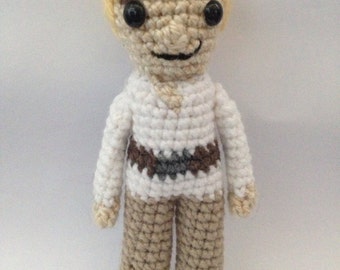 7" Luke Skywalker Star Wars Inspired Amigurumi