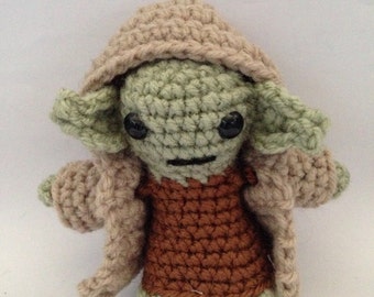 4.5" Yoda Star Wars Inspired Amigurumi