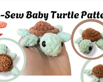 No-Sew Baby Turtle Pattern