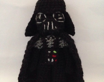 7.5" Darth Vader Star Wars Inspired Amigurumi