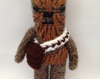 7.5" Chewbacca Star Wars Inspired Amigurumi