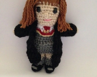 6" Hermione Harry Potter Inspired Amigurumi