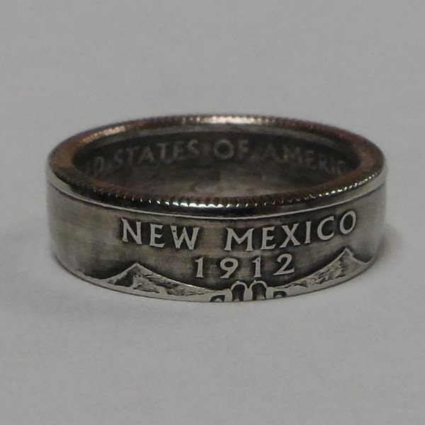 Sealed NEW MEXICO    us quarter  coin ring size  or pendant