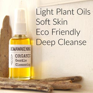 Bio-Öl zur Reinigung, ganz natürliches Reinigungsmittel, Make-up-Entferner, kühlende Minze & Lavendel 50ml 1.69 fl oz Bild 3