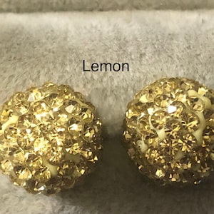 New earring colors…Lemon/lemon mist/chartreuse/liberty/garnet/blueberry Swirl/Karen’s Journey
