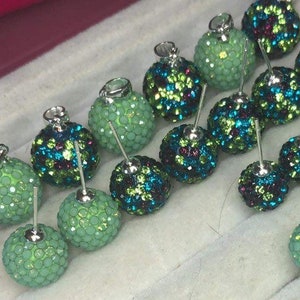 Pendant Swarovski elements crystal ball 14mm many colors available