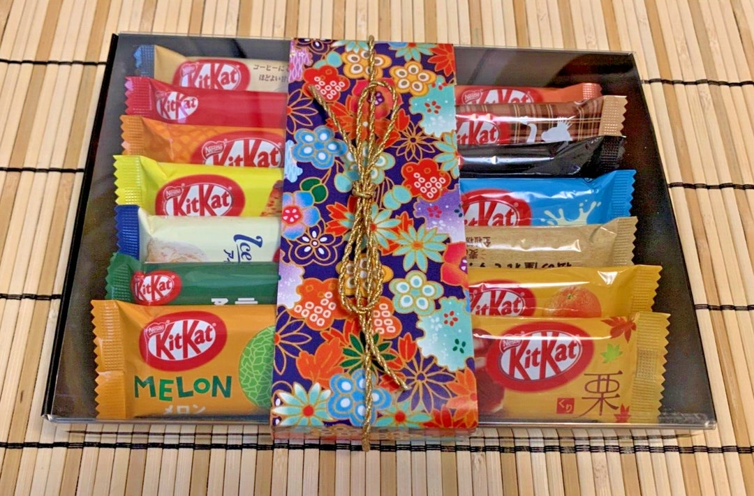 Japanese Kit Kat Large Deluxe Gift Box Lot 14 Candy Bars - Etsy