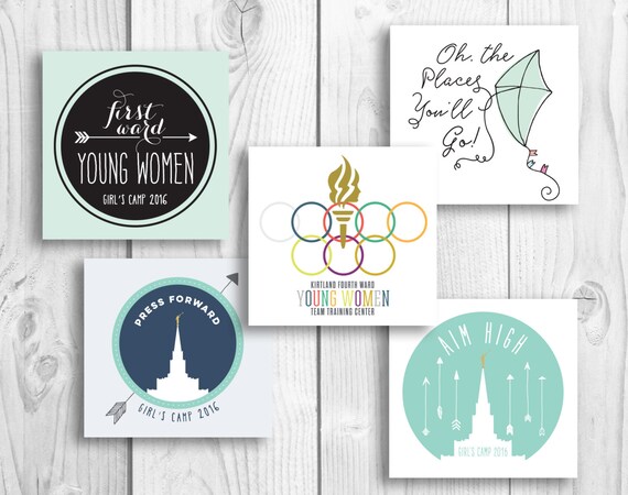 Lds Girl S Camp Logo T Shirt Design Youth Conference Etsy