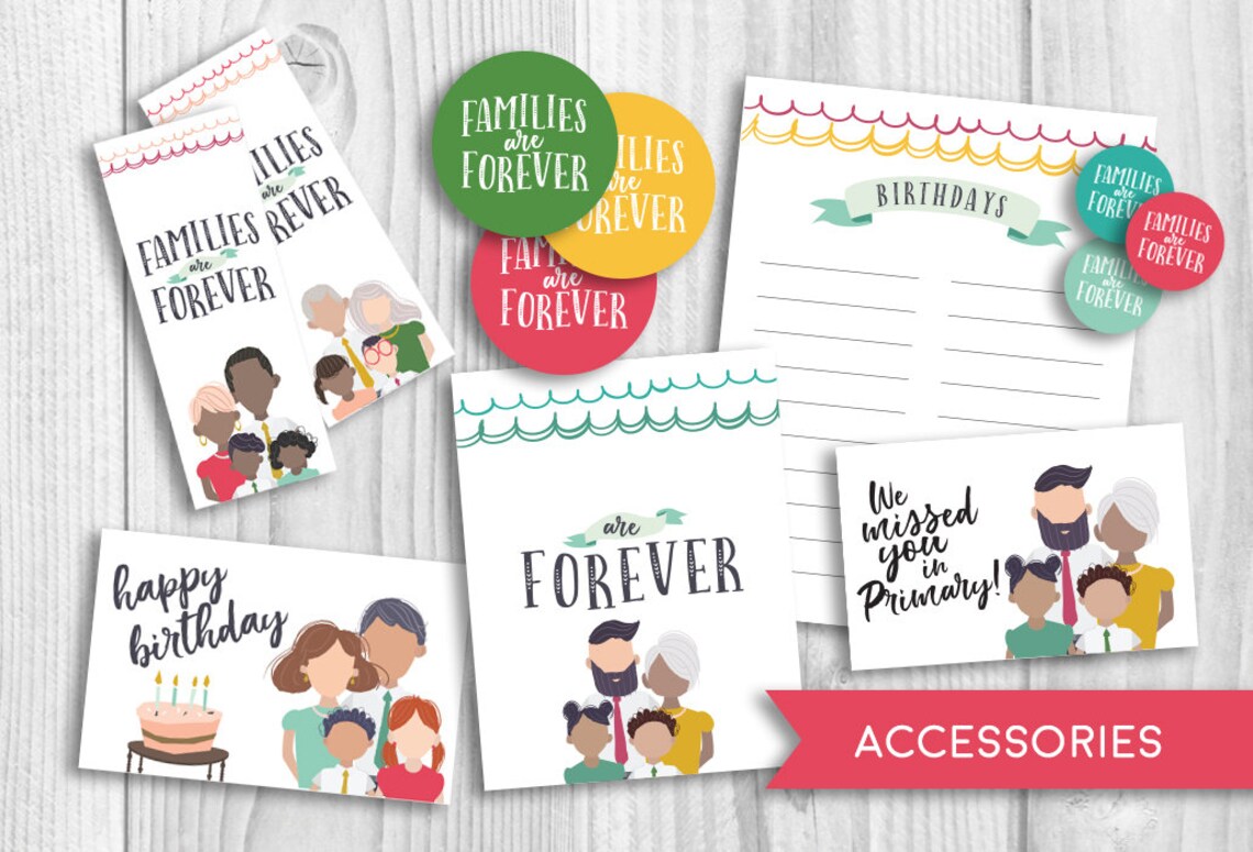 2019 Primary Theme BIG KIT LDS Presidency Helps Bulletin - Etsy
