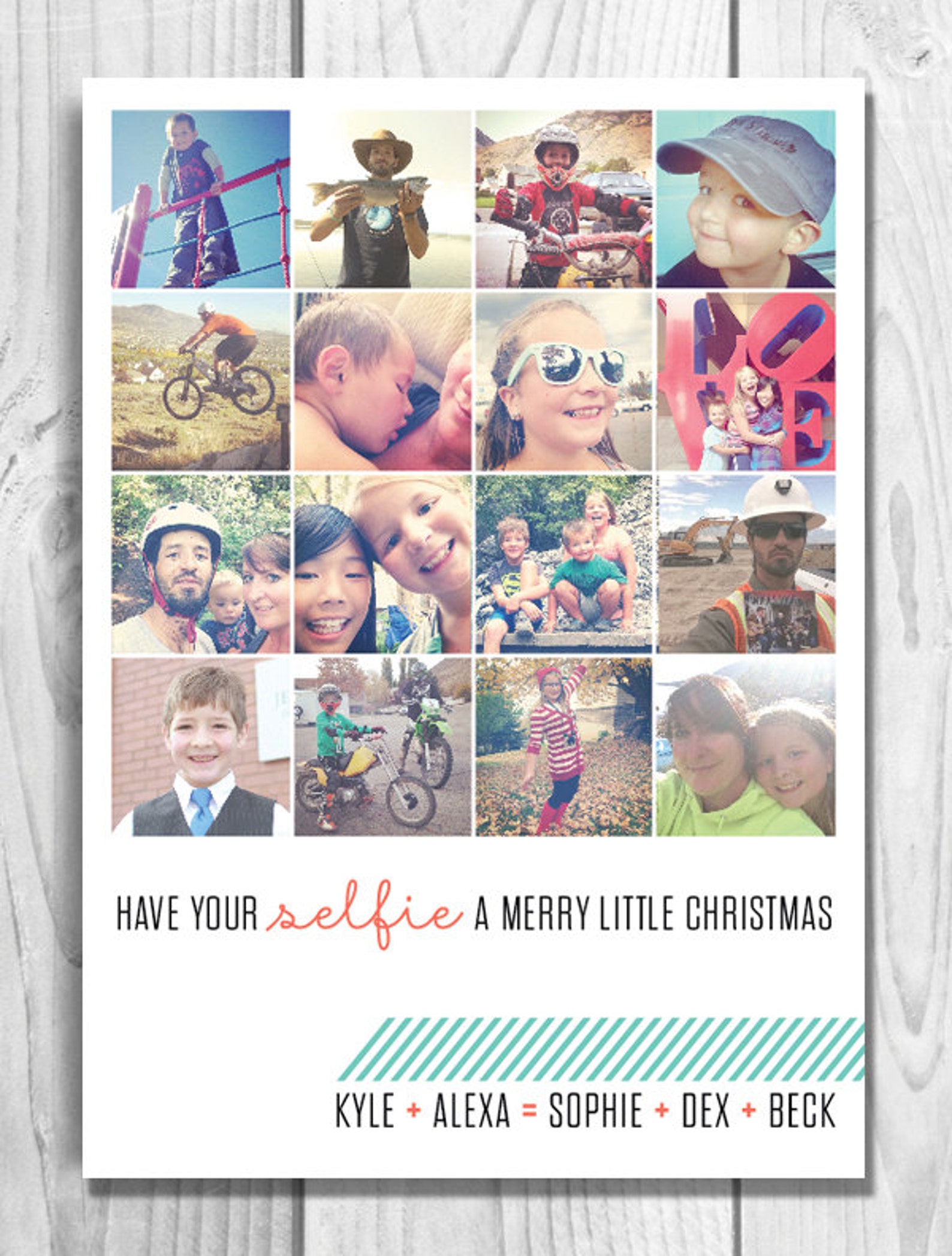 Instagram Christmas Card 
