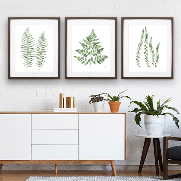Fern Painting Etsy
