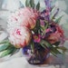 see more listings in the Peony oil painting  section