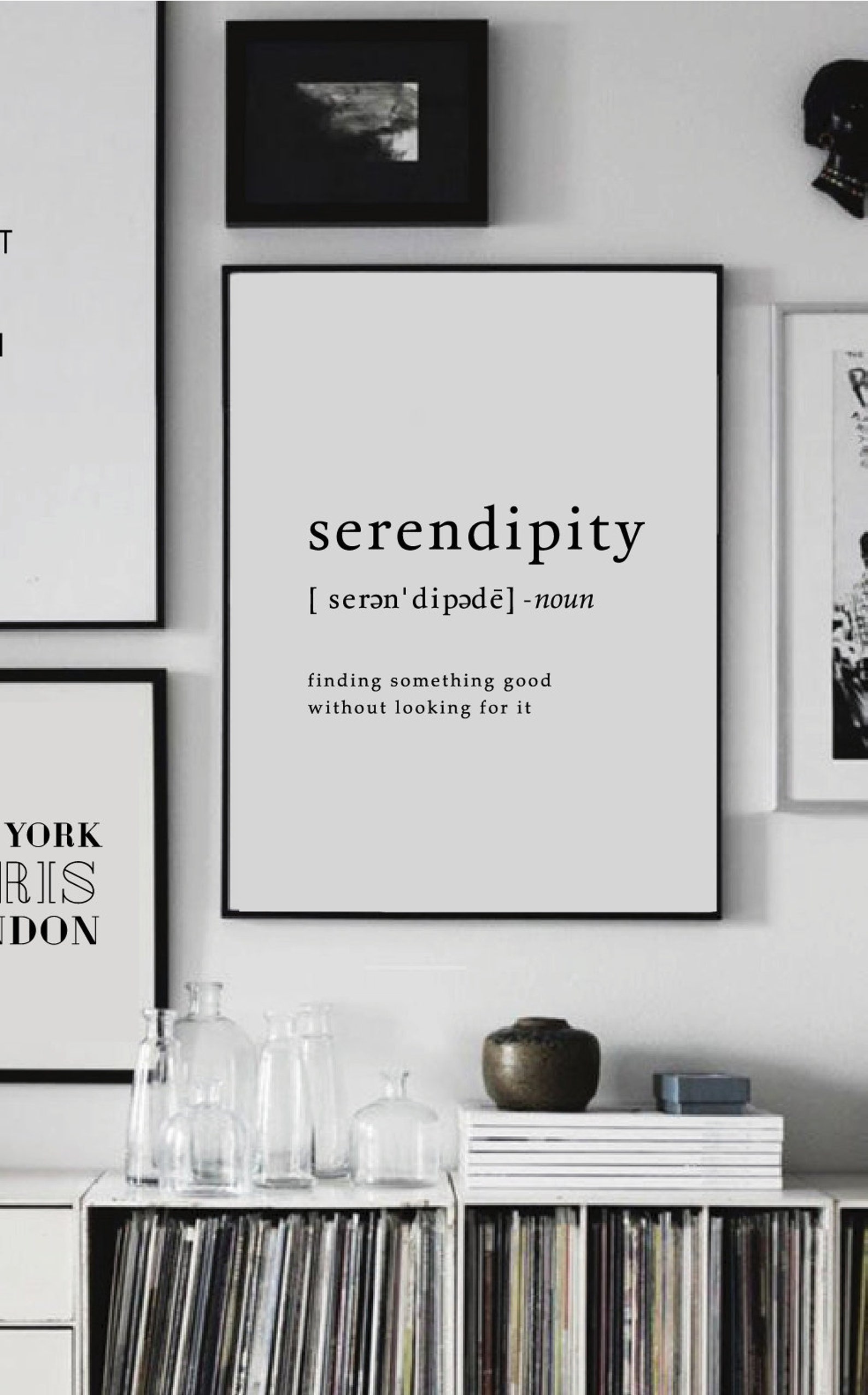 Printable Arts Serendipity Home Decor Motivational Print | Etsy