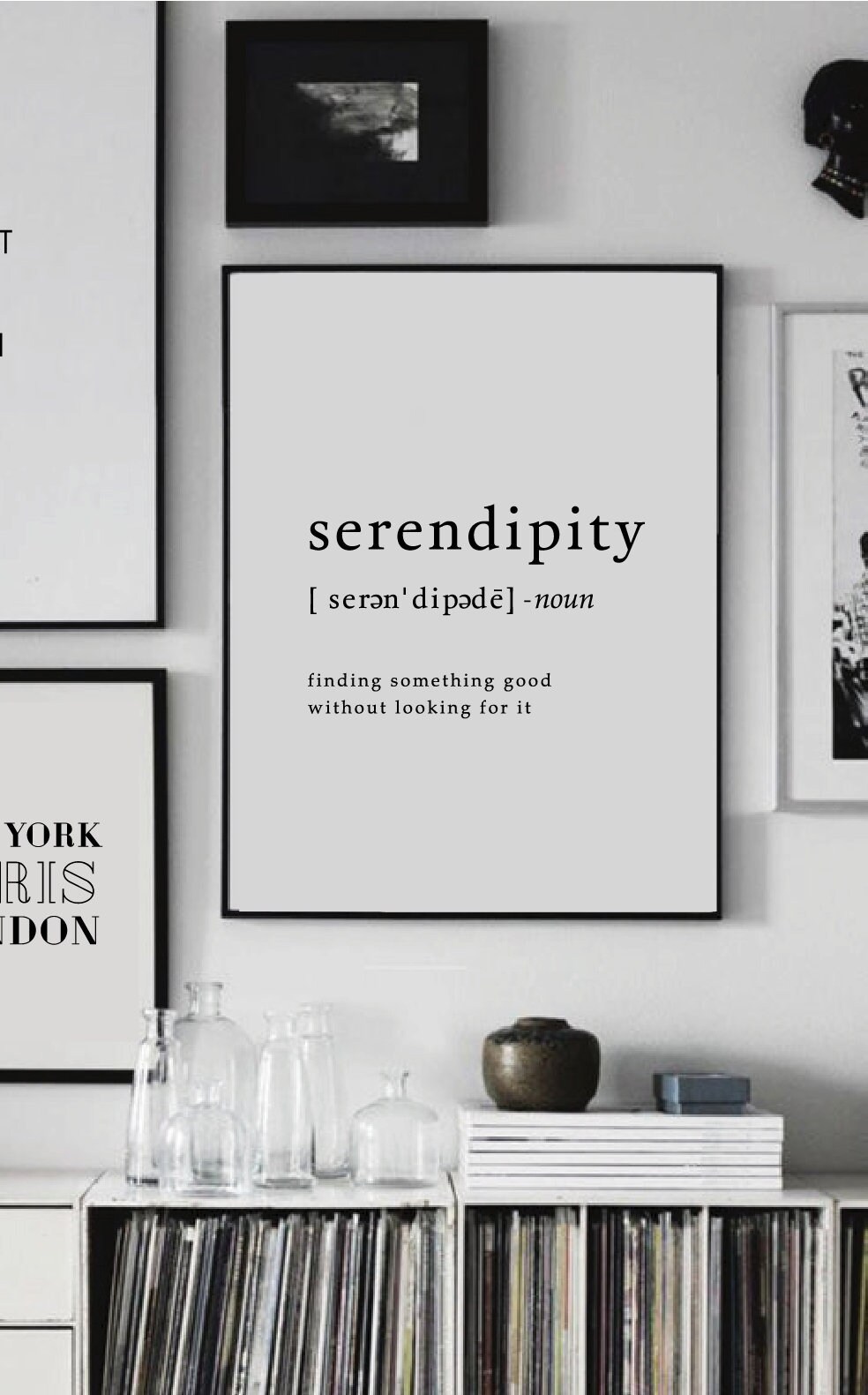 Printable Arts Serendipity Home Decor Motivational Print | Etsy