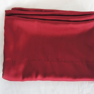 Silk Pillowcases Velvet Silk Pillowcase Real Mulberry Silk Velvet Mulberry Silk Pure Silk Vietnamese Silk Silk 100% Bed sheets image 2