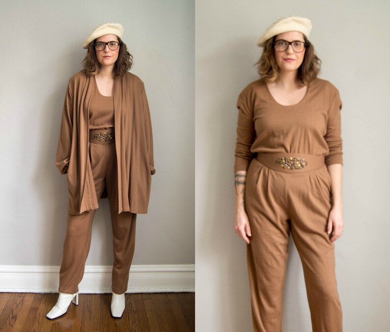 jumpsuit and jacket