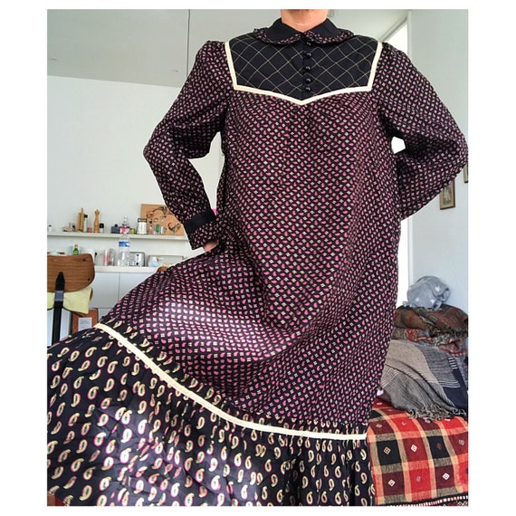 QUILTED VINTAGE Smock dress
