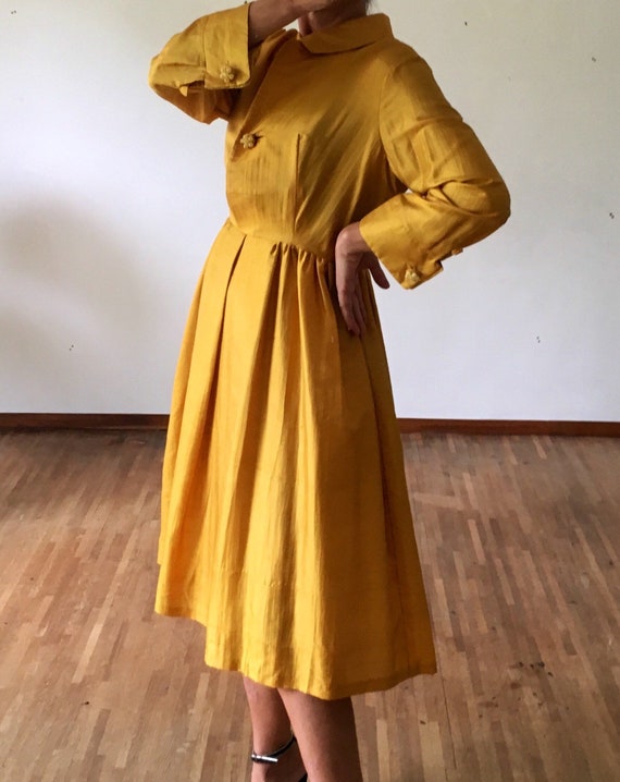 sun yellow dress