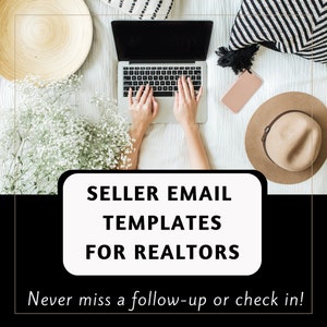 14 Realtor Emails / Follow Up System /Immobilien Verkäufer E-Mail Vorlagen für Makler