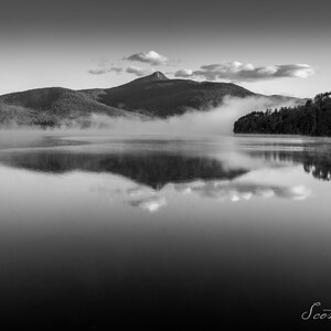 Lago Chocorua 2016, Monte Chocorua, download digitale in bianco e nero, Lago Chocorua, New Hampshire, White Mountains