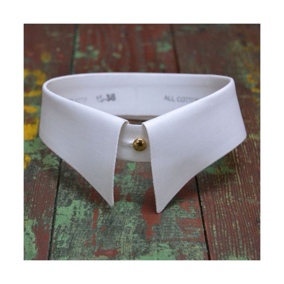 Vintage collar, 1950's / 60's Detachable shirt co… - image 1