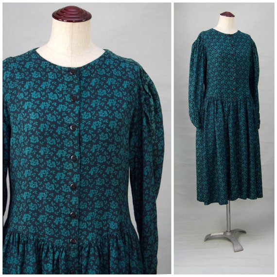 Vintage dress, 1970's / 80's Phool dress, Made in
