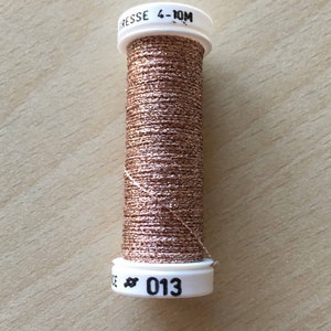 metallic wire coil with silkworm 013