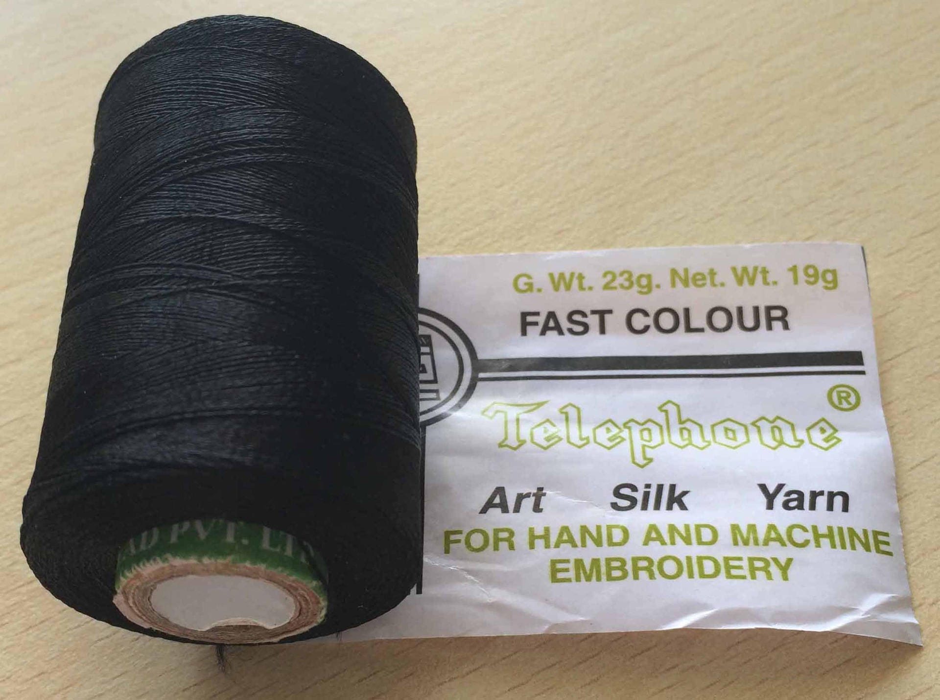 Black Artificial Silk Thread Viscose Thread Online In India. Low Prices COD  Available