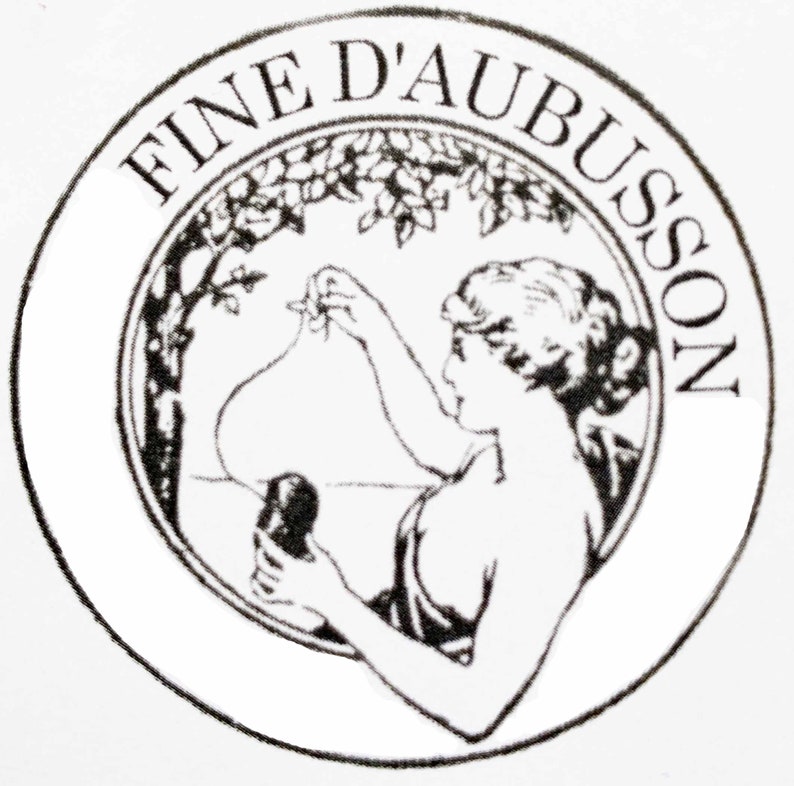 laine fine d'Aubusson 1770 ébène image 3