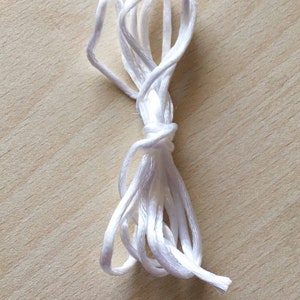 white rat tail wire diameter: 3 mm