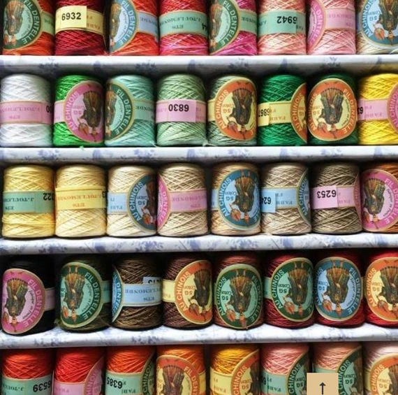 Cocon Calais - Fil Dentelle & Broderie - Teinte Unie Ou Dégradée