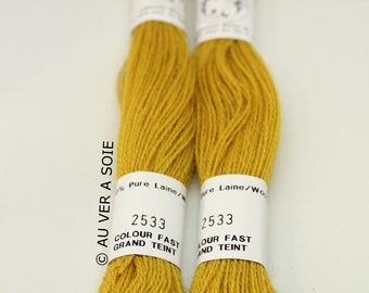 Aubusson fine wool 2533 mustard