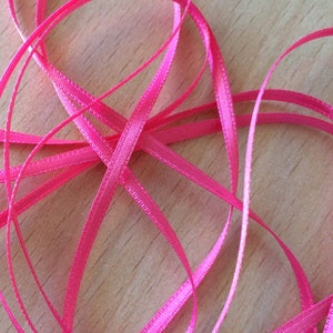 double sided satin comet ribbon 92