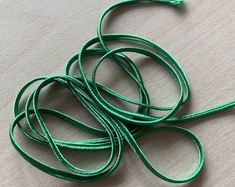 fine grass green braid 3 mm