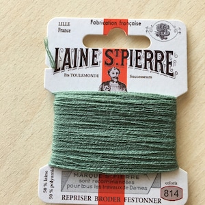 St. Pierre 814 sage wool yarn