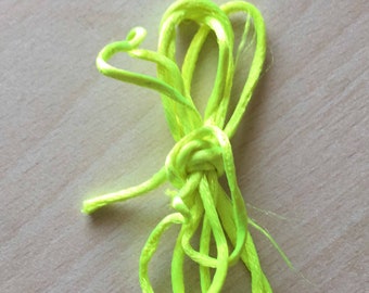 wire diameter neon yellow green rat tail: 3 mm