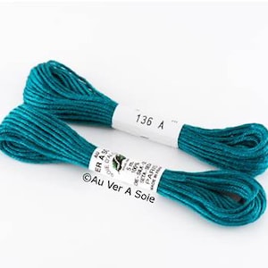Algiers silk skeins 136 Chinese green