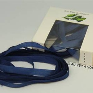 silk ribbon 1423 with silkworm