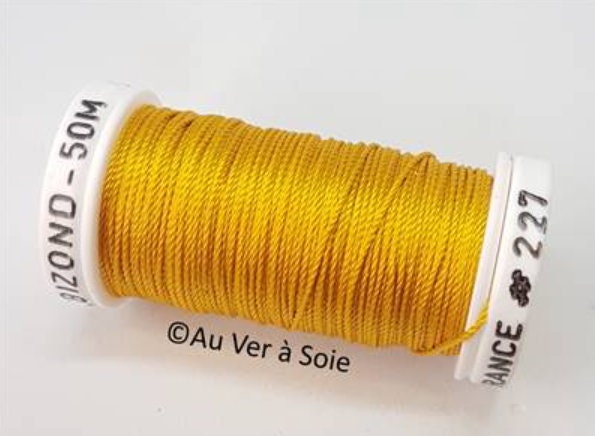 TREBIZOND Twisted Silk Thread, Made in France