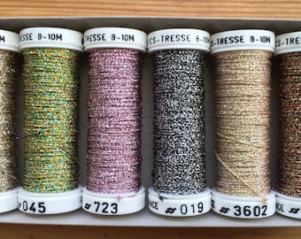 pack discovery pastel metallic threads
