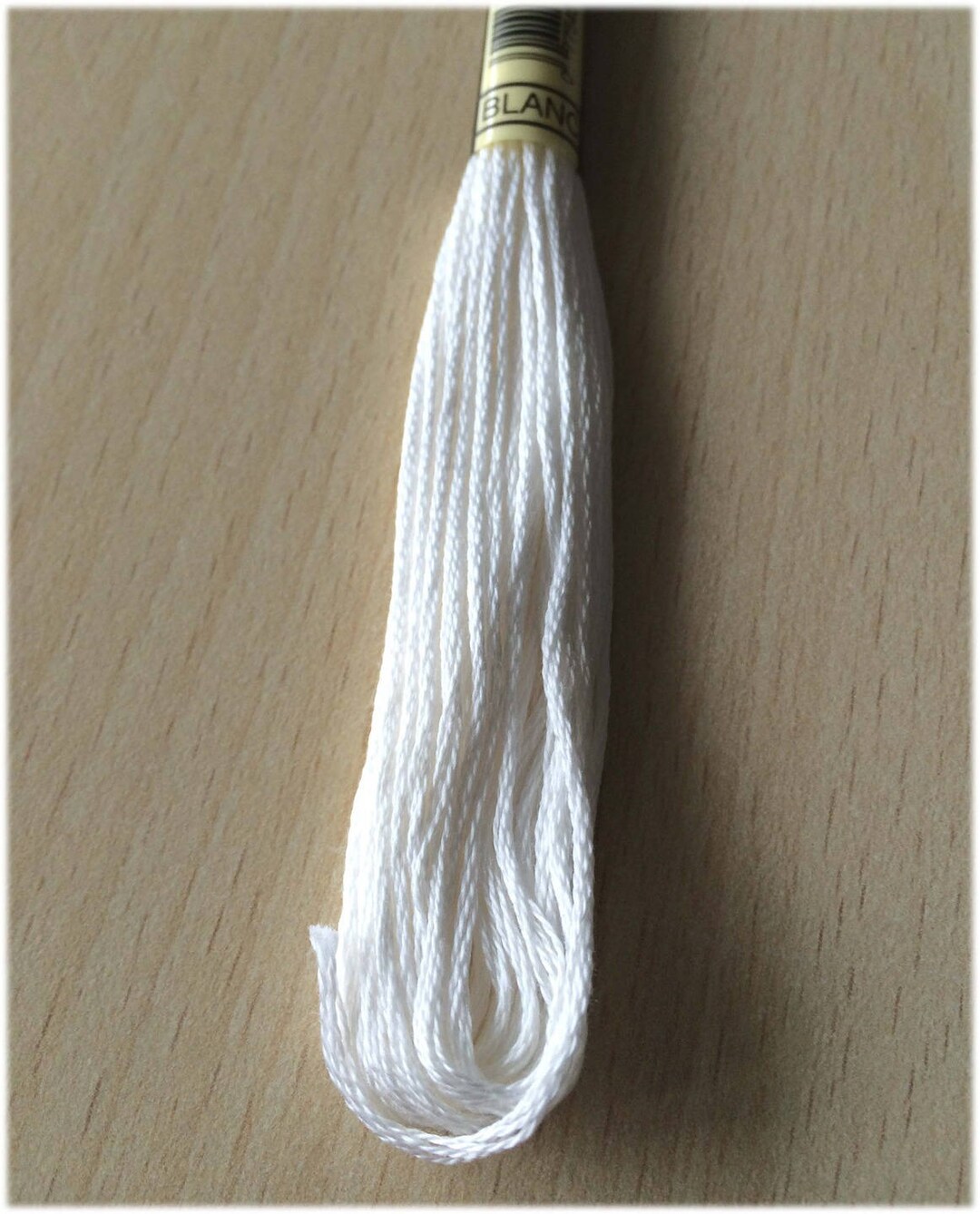 DMC White Six-strand Stranded Floss - Etsy