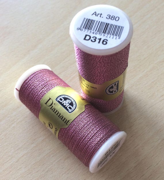 Embroidery Thread DMC Diamond Color Old Pink 316 